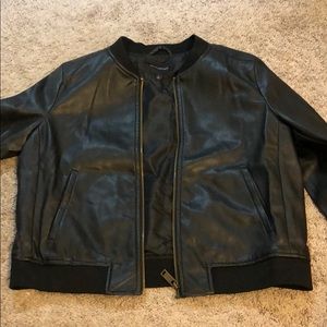 Leather Jacket- Zip up